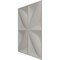 Ekena Millwork 11 7/8in. W x 11 7/8in. H Helene EnduraWall Decorative 3D Wall Panel Covers 0.98 Sq. Ft. WP12X12HEGCG - alternate 3